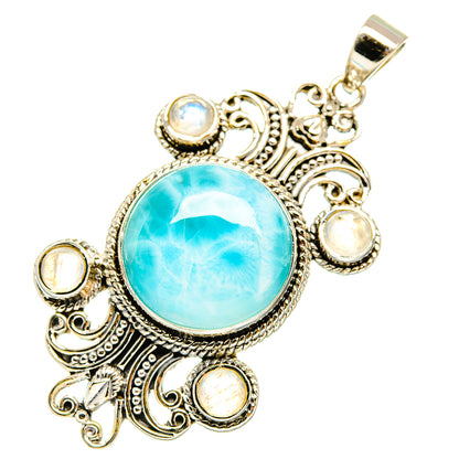 Larimar Pendants handcrafted by Ana Silver Co - PD7122