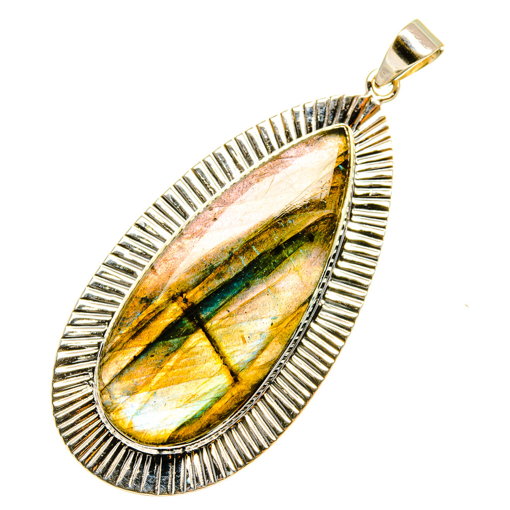 Labradorite Pendants handcrafted by Ana Silver Co - PD7138