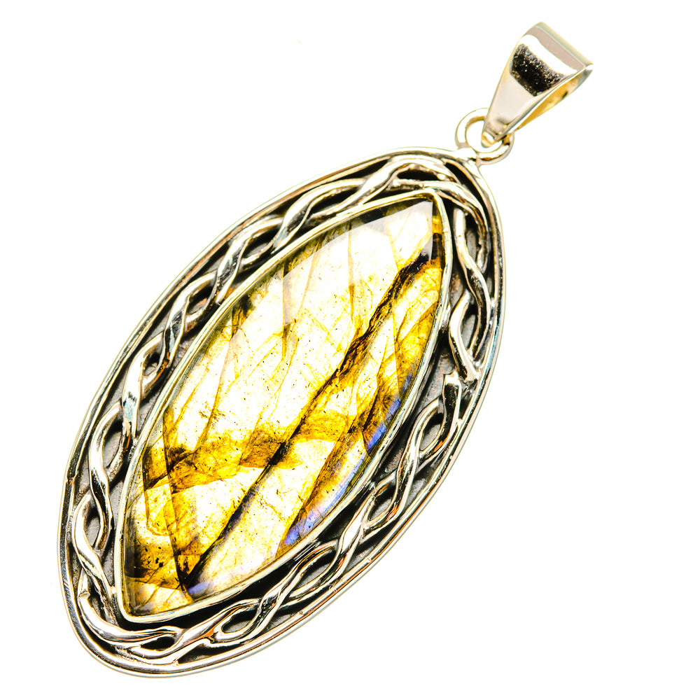 Labradorite Pendants handcrafted by Ana Silver Co - PD7139