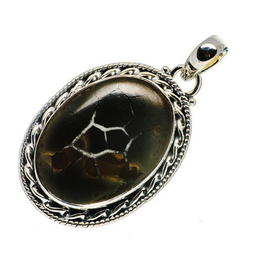 Septarian Geode Pendants handcrafted by Ana Silver Co - PD716367