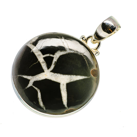 Septarian Geode Pendants handcrafted by Ana Silver Co - PD720137