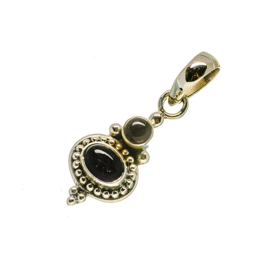 Black Onyx Pendants handcrafted by Ana Silver Co - PD732901