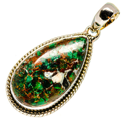 Chrysocolla Pendants handcrafted by Ana Silver Co - PD736746