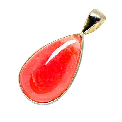 Pink Agate Pendants handcrafted by Ana Silver Co - PD747237