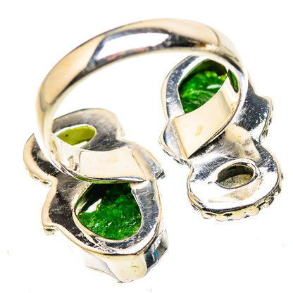 Chrome Diopside Rings handcrafted by Ana Silver Co - RING133222 - Photo 3