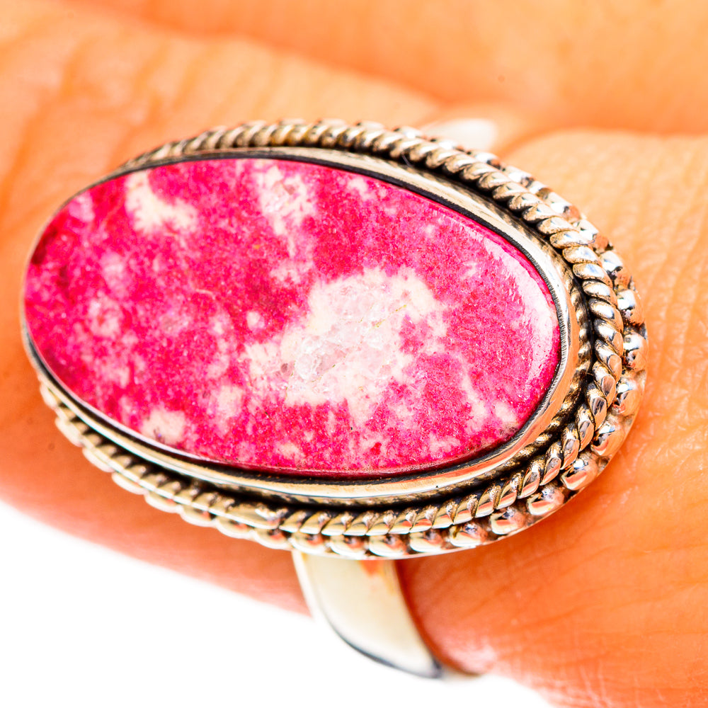 Thulite Rings handcrafted by Ana Silver Co - RING111916