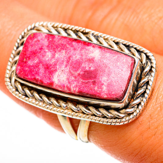 Thulite Rings handcrafted by Ana Silver Co - RING112542