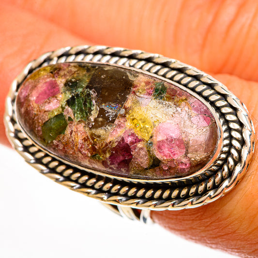 Tourmaline Rings handcrafted by Ana Silver Co - RING112942
