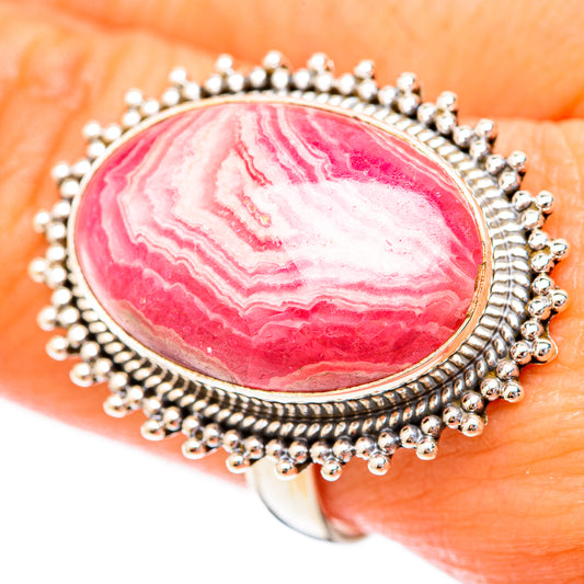 Rhodochrosite Rings handcrafted by Ana Silver Co - RING118221