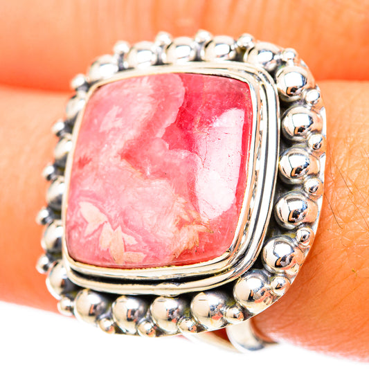 Rhodochrosite Rings handcrafted by Ana Silver Co - RING118285