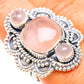 Rose Quartz Rings handcrafted by Ana Silver Co - RING118869