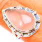 Rose Quartz Rings handcrafted by Ana Silver Co - RING119488