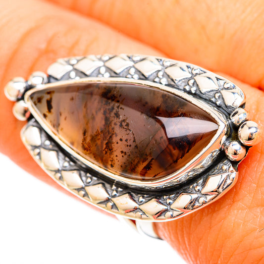 Montana Agate Rings handcrafted by Ana Silver Co - RING120292