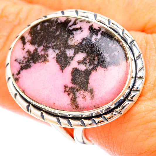 Rhodonite Rings handcrafted by Ana Silver Co - RING120300