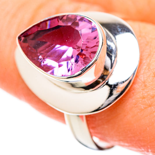 Color Change Alexandrite (Lab.) Rings handcrafted by Ana Silver Co - RING128990