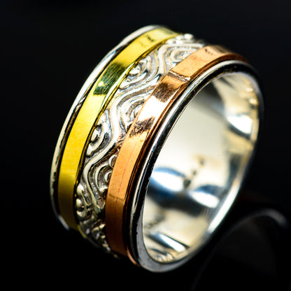 Meditation Spinner Rings handcrafted by Ana Silver Co - RING16567