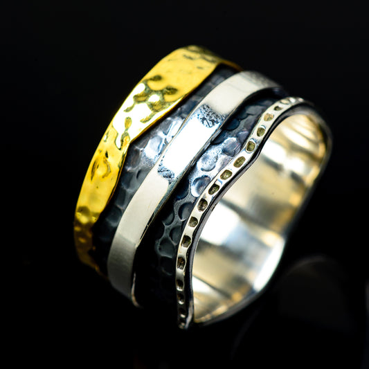 Meditation Spinner Rings handcrafted by Ana Silver Co - RING17082