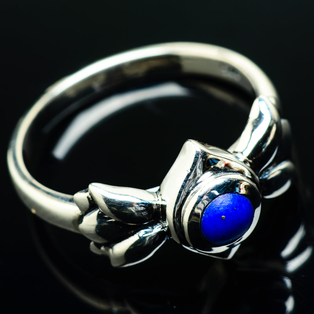Lapis Lazuli Rings handcrafted by Ana Silver Co - RING20122