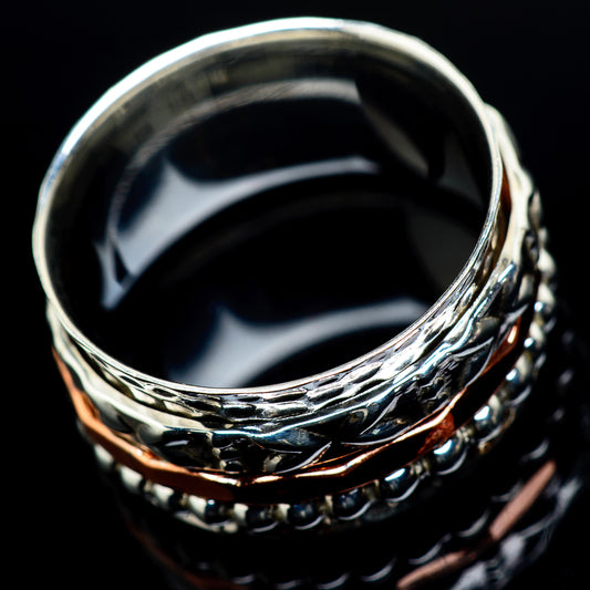 Meditation Spinner Rings handcrafted by Ana Silver Co - RING23212