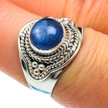 Rainbow Moonstone Rings handcrafted by Ana Silver Co - RING40606