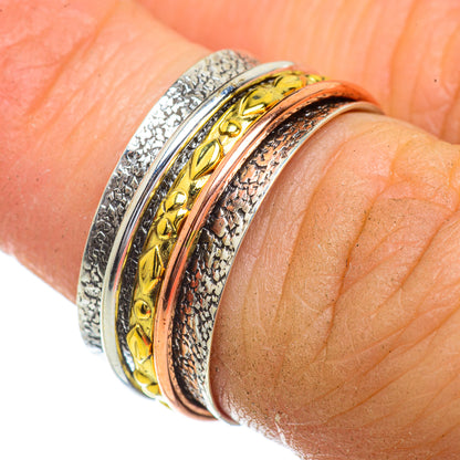 Meditation Spinner Rings handcrafted by Ana Silver Co - RING41863