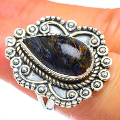 Pietersite Rings handcrafted by Ana Silver Co - RING44084