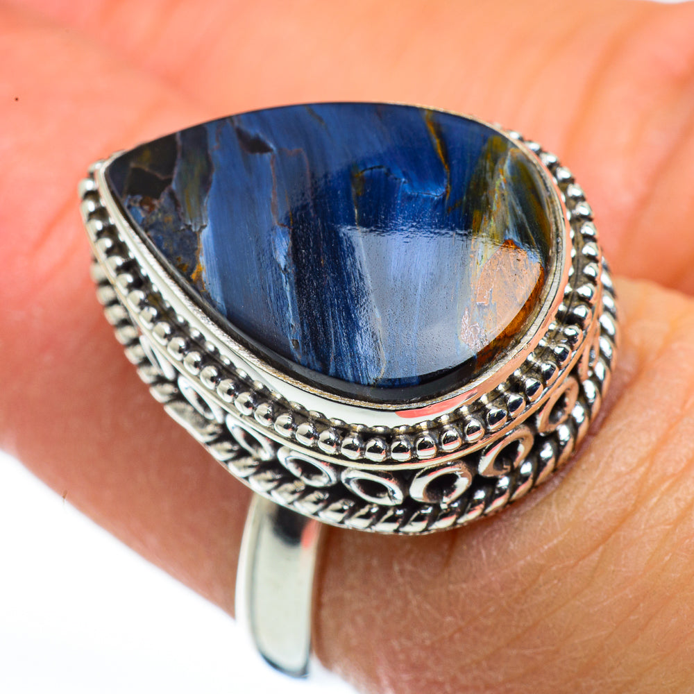 Pietersite Rings handcrafted by Ana Silver Co - RING45617