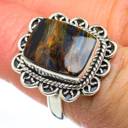 Pietersite Rings handcrafted by Ana Silver Co - RING46857