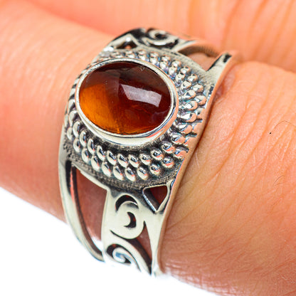 Baltic Amber Rings handcrafted by Ana Silver Co - RING47418