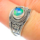 Ethiopian Opal Rings handcrafted by Ana Silver Co - RING49251