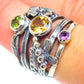 Citrine Rings handcrafted by Ana Silver Co - RING51137