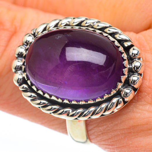 Amethyst Rings handcrafted by Ana Silver Co - RING59973