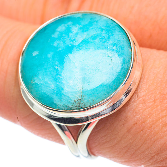 Larimar Rings handcrafted by Ana Silver Co - RING60120