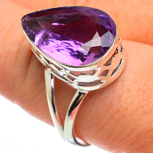 Amethyst Rings handcrafted by Ana Silver Co - RING60554