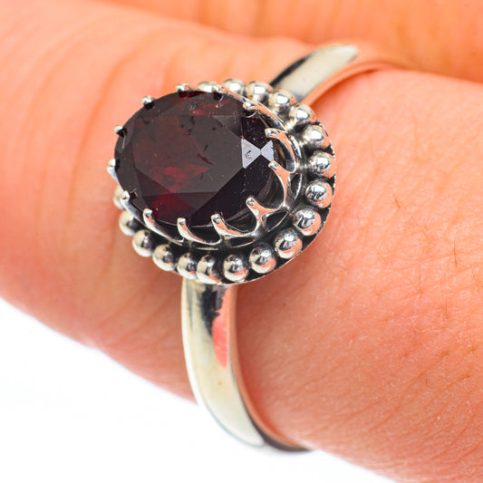 Garnet Rings handcrafted by Ana Silver Co - RING60829