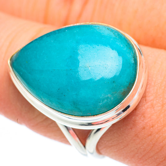 Larimar Rings handcrafted by Ana Silver Co - RING60958