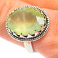 Prehnite Rings handcrafted by Ana Silver Co - RING62021