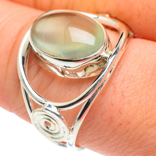 Prehnite Rings handcrafted by Ana Silver Co - RING62177