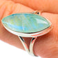 Rainbow Moonstone Rings handcrafted by Ana Silver Co - RING62220