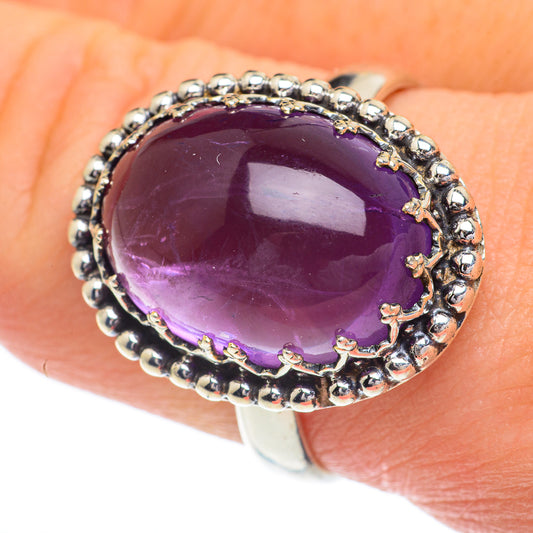 Amethyst Rings handcrafted by Ana Silver Co - RING62771