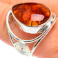 Baltic Amber Rings handcrafted by Ana Silver Co - RING63079