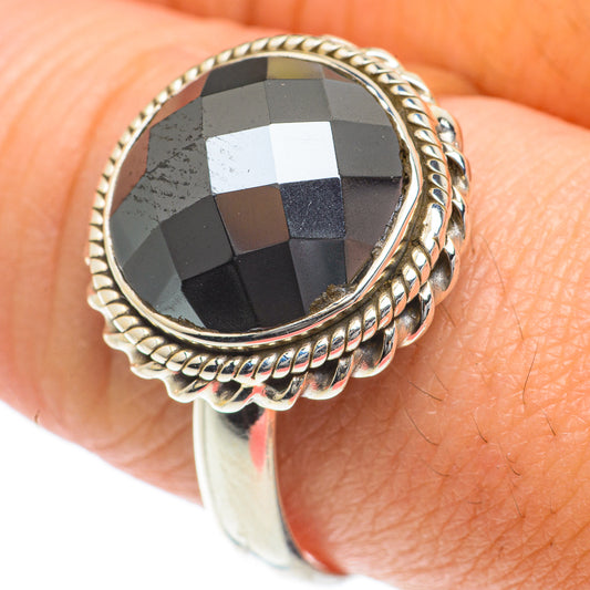 Hematite Rings handcrafted by Ana Silver Co - RING63195