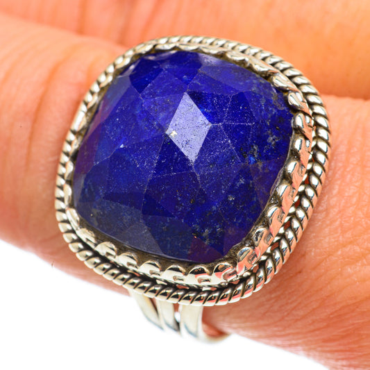 Lapis Lazuli Rings handcrafted by Ana Silver Co - RING63718