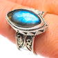 Labradorite Rings handcrafted by Ana Silver Co - RING63735