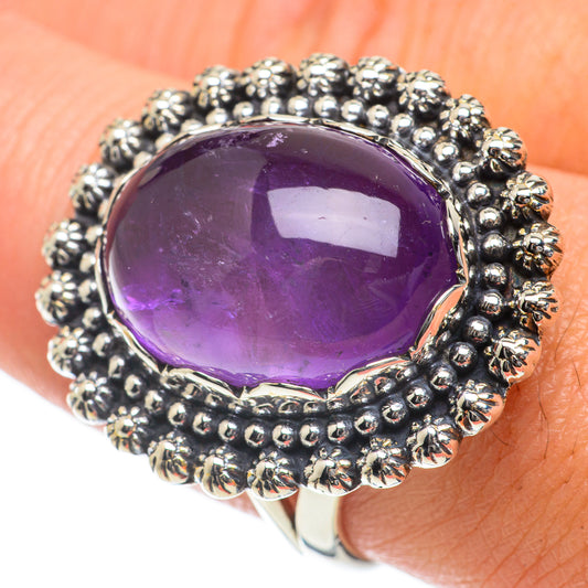 Amethyst Rings handcrafted by Ana Silver Co - RING64097