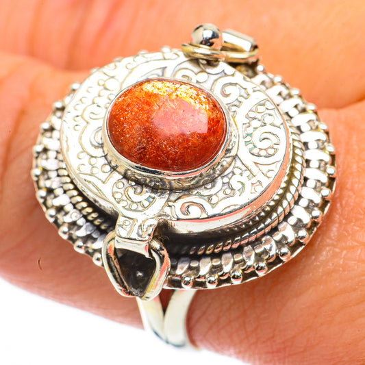 Sunstone Rings handcrafted by Ana Silver Co - RING64359