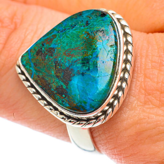 Shattuckite Rings handcrafted by Ana Silver Co - RING64411