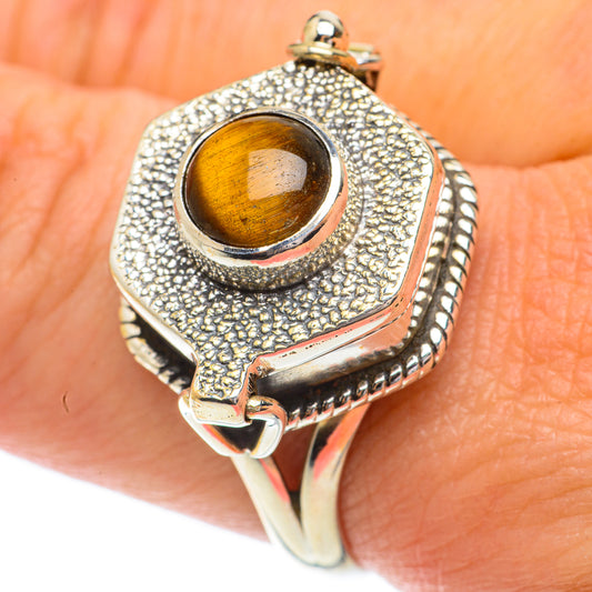 Tiger Eye Rings handcrafted by Ana Silver Co - RING64418