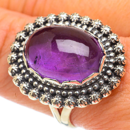 Amethyst Rings handcrafted by Ana Silver Co - RING64585