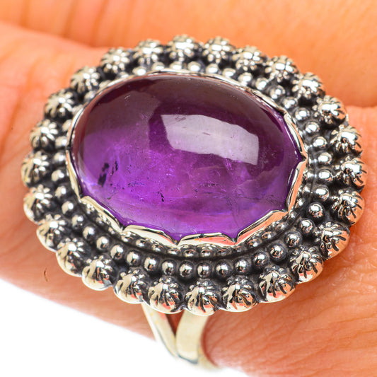 Amethyst Rings handcrafted by Ana Silver Co - RING64585